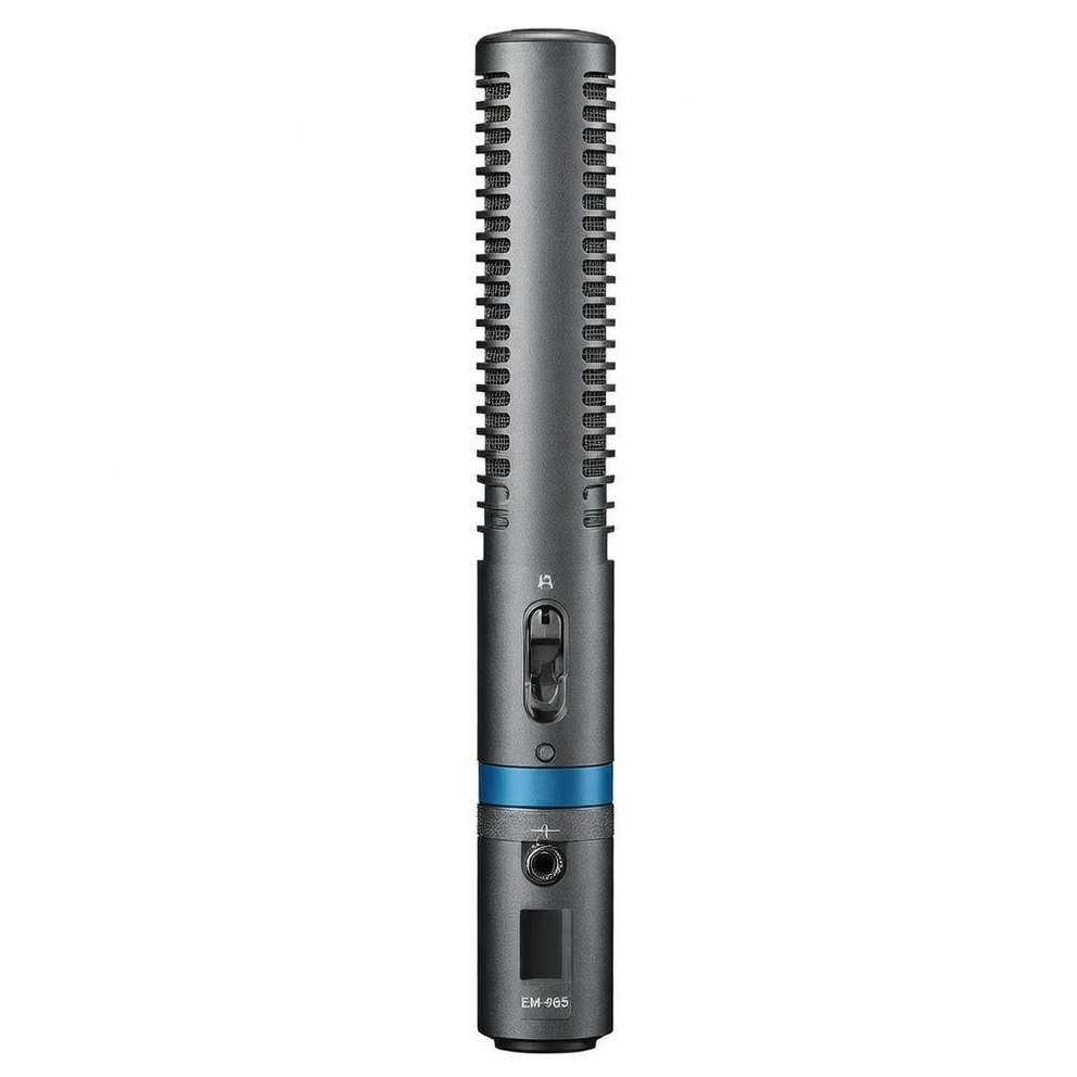 Harmonai EM-965 Professional Interview Microphone — Hyper-cardioid Back Electret Condenser Mic