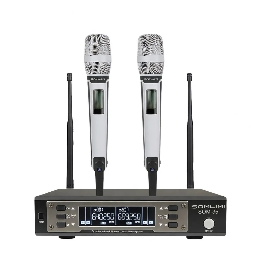 Harmonai SOM-35 UHF Wireless Handheld Microphone image 1