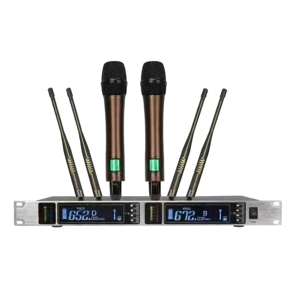 Harmonai ACT-518 Dual-Channel True Diversity Wireless Microphone image 1