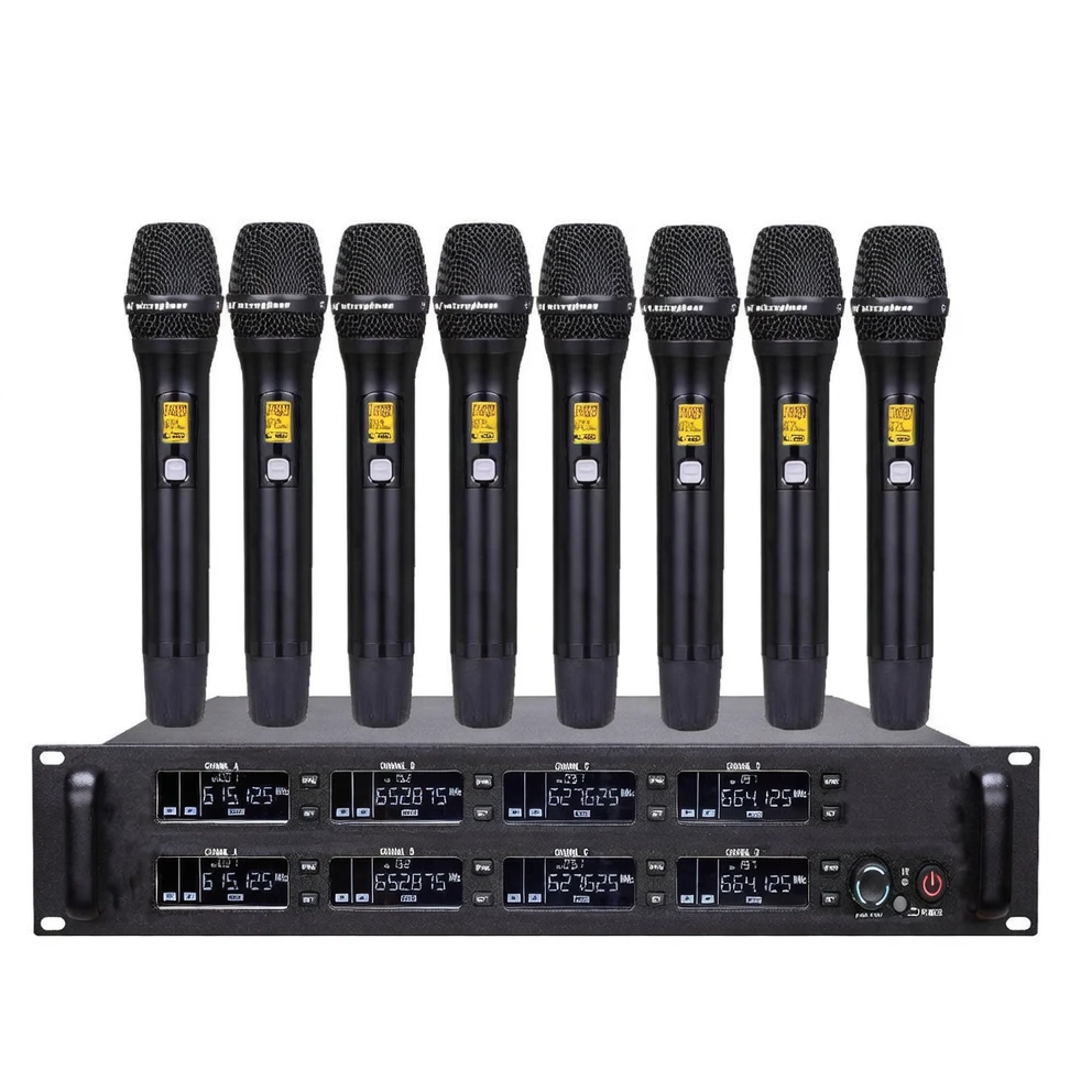 Harmonai F1008 one-to-eight wireless microphone system product image
