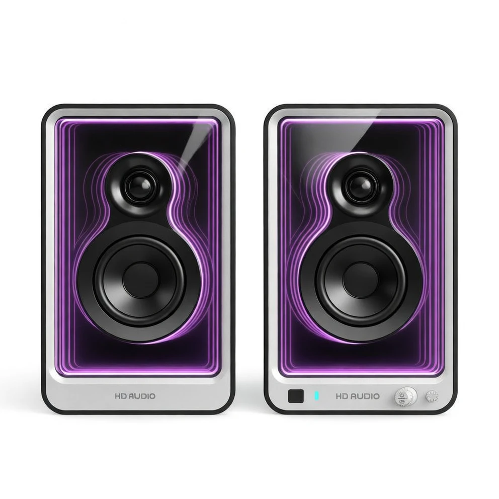 SR15 科技 RGB 书架音箱