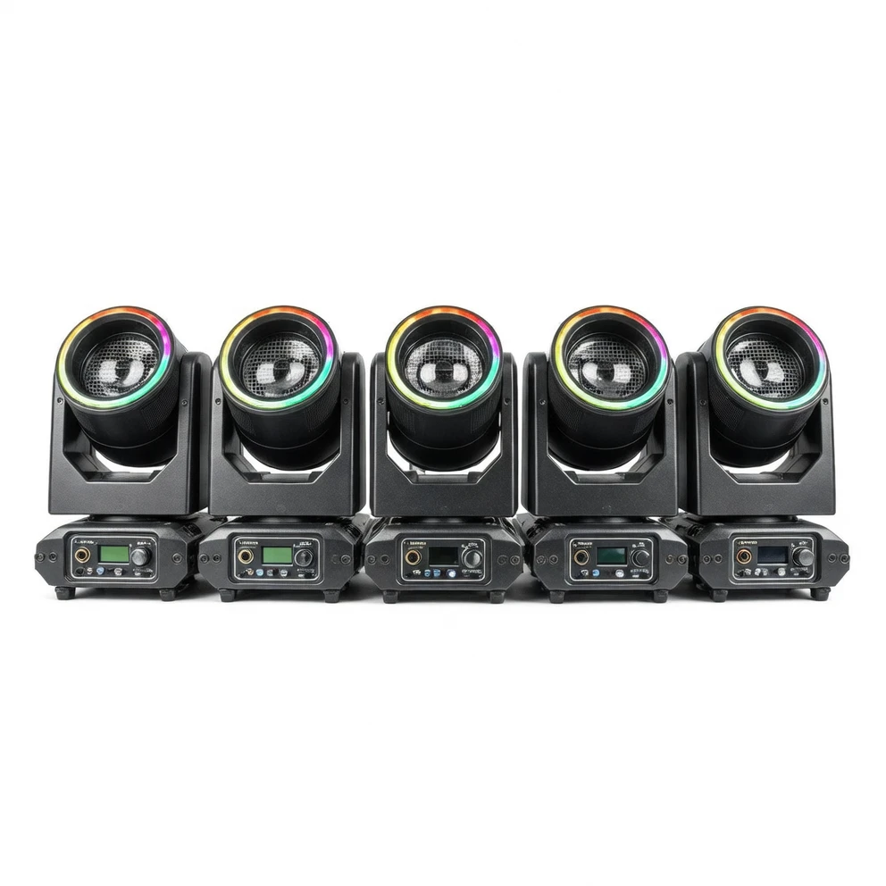 Harmonai QY-LJ560 5×60W Tornado LED Moving Head Beam Light image 1