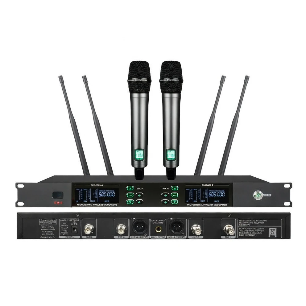 Harmonai GSU-200 Wireless Dual Microphone System image 1