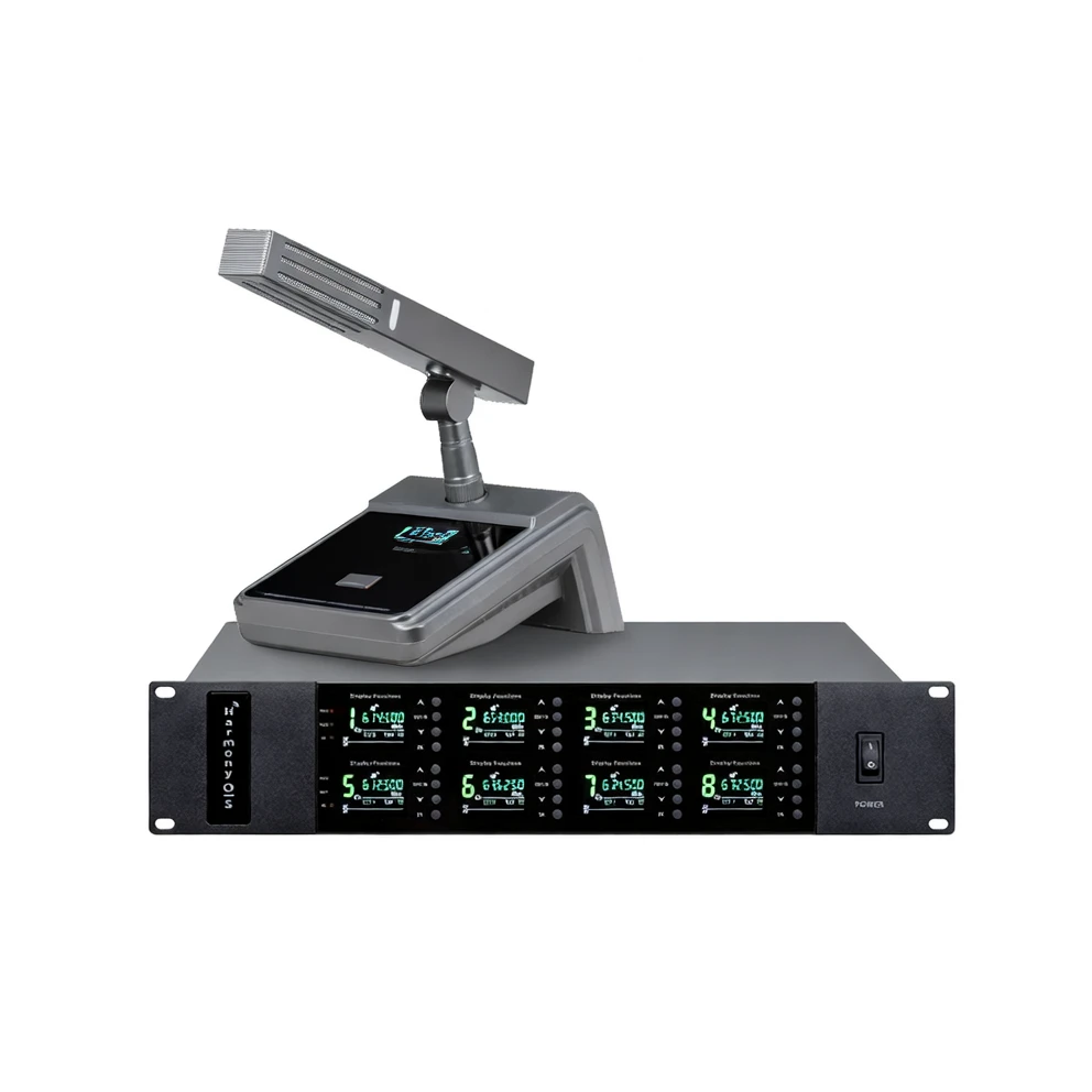 Harmonai ACT-808 Square-Profile Conference Microphone image 1