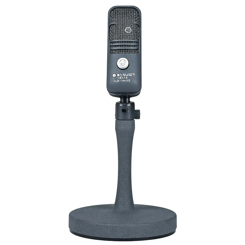 Harmonai CM-31E Professional Broadcast Microphone — Tri-directional Interchangeable-Capsule Electret Condenser Mic
