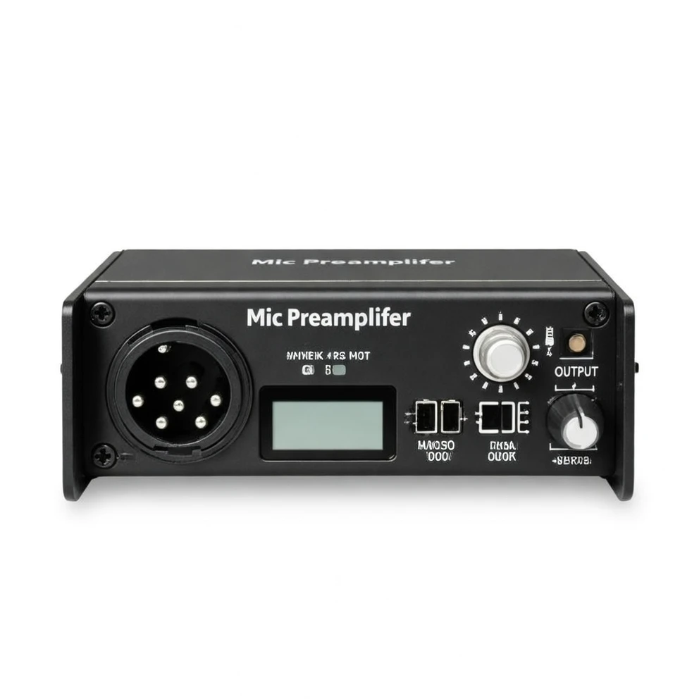 CL30 Professional 48V Microphone Preamplifier — Signal Booster for Dynamic Mics
