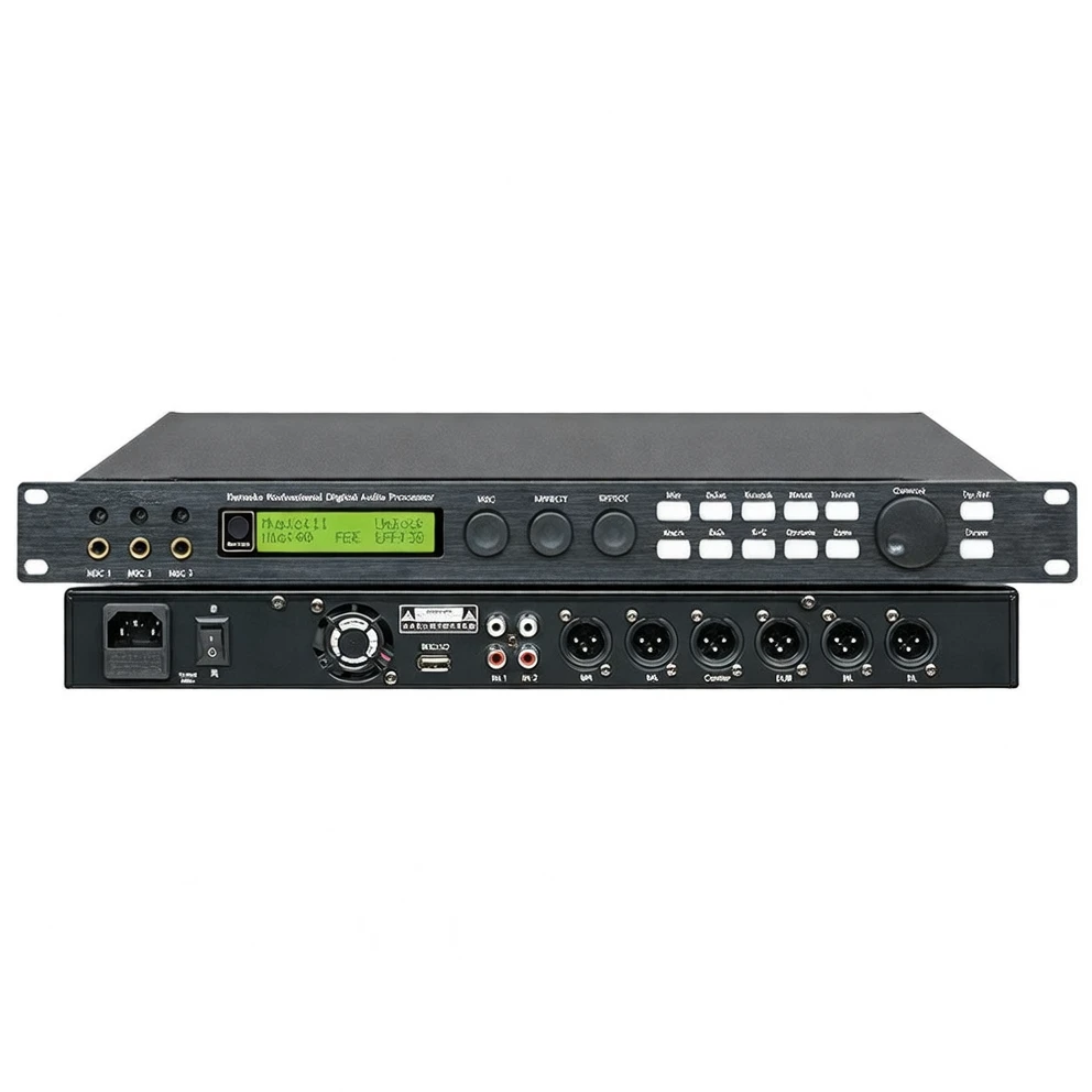 Harmonai X5 Professional Karaoke Preamp Effect Processor (Original Version) — 24-bit/32-bit DSP Digital Audio Processor