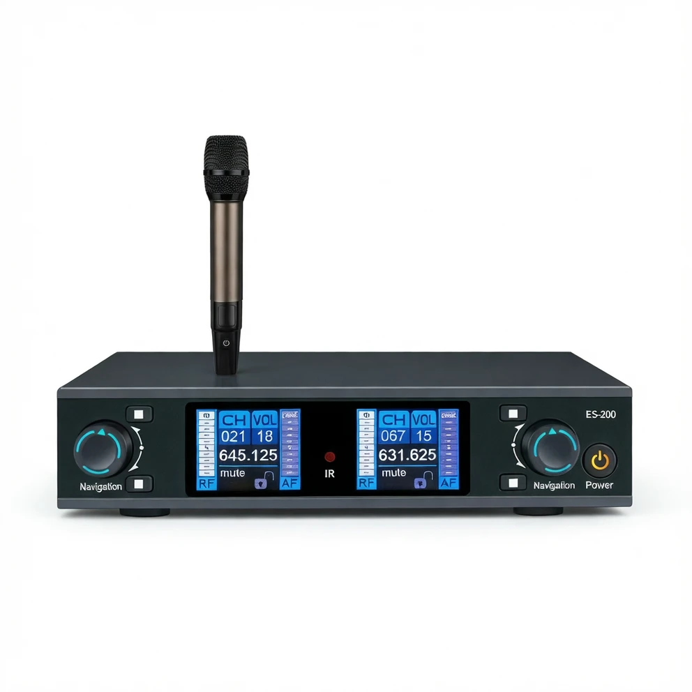 Harmonai ES200 UHF Wireless Microphone image 1