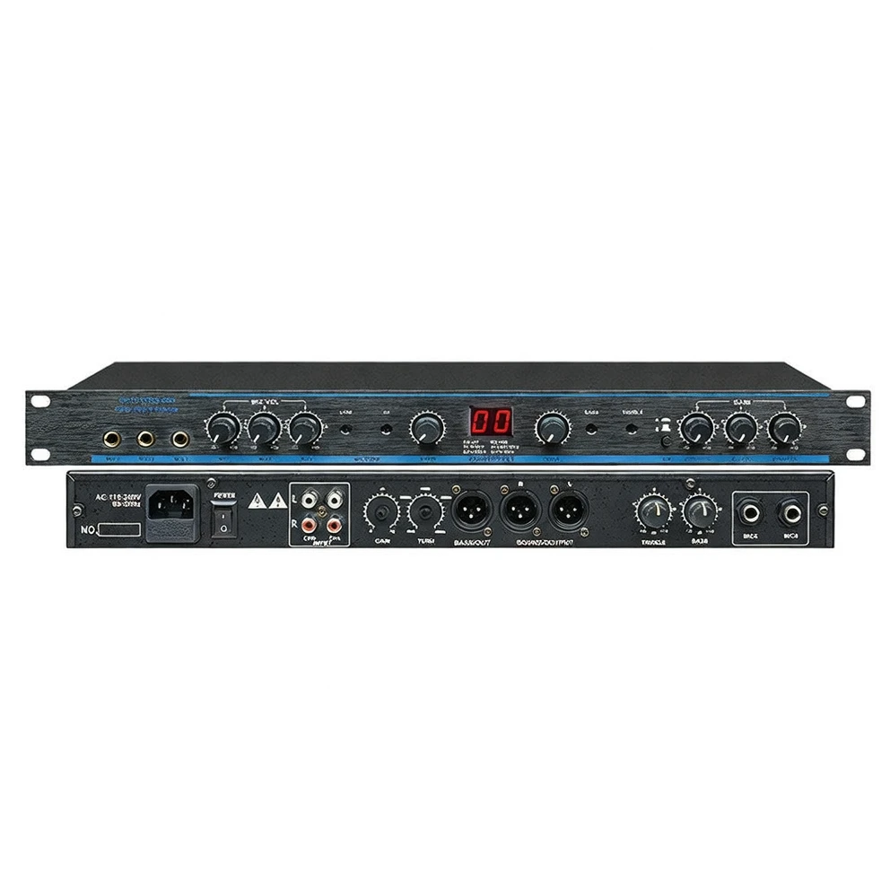 Harmonai DSP-99 专业数码卡拉OK前级 — 99种混响效果 HI房级人声处理