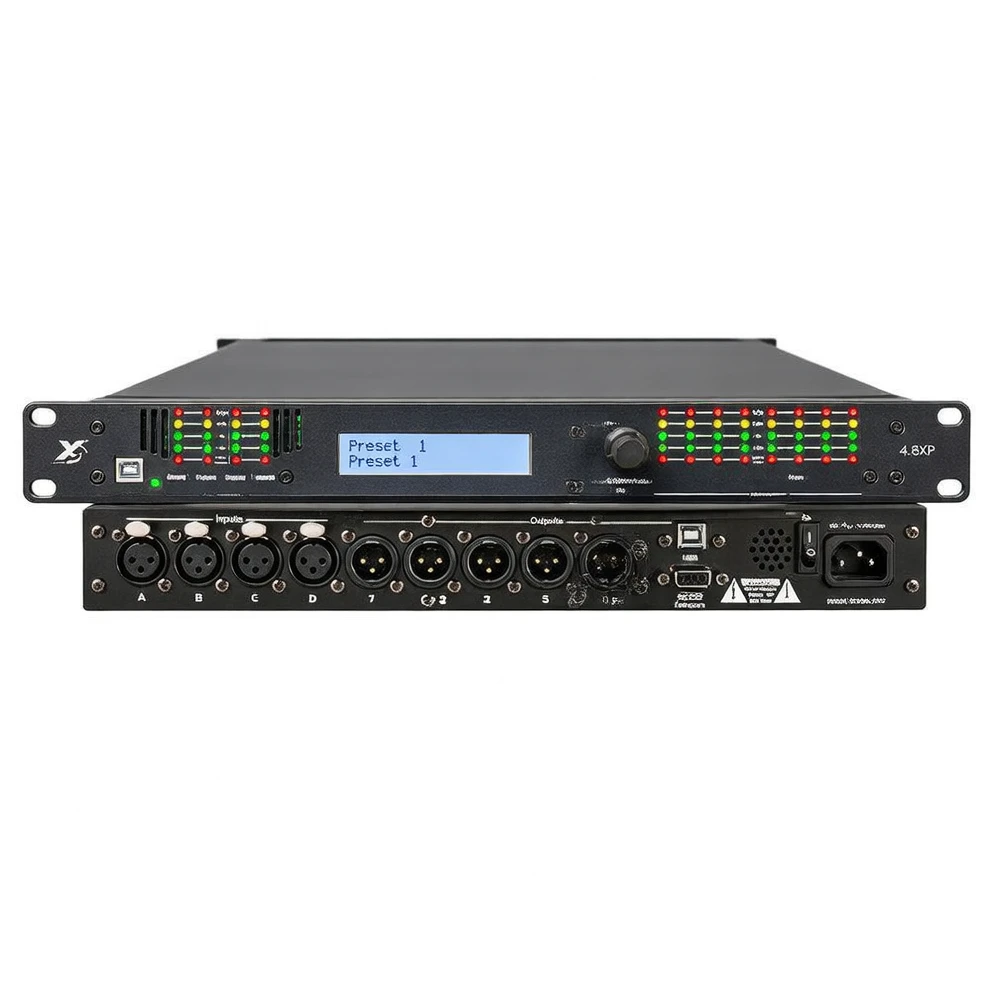 Harmonai 4.8XP Professional Digital Audio Processor — 4-in/8-out Full-Function DSP