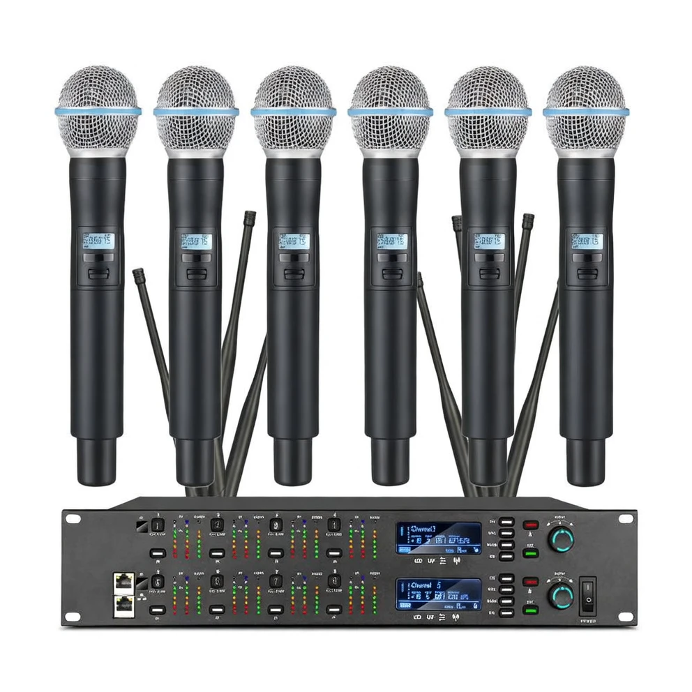 Harmonai ACT-780 8-Channel Wireless Microphone System image 1
