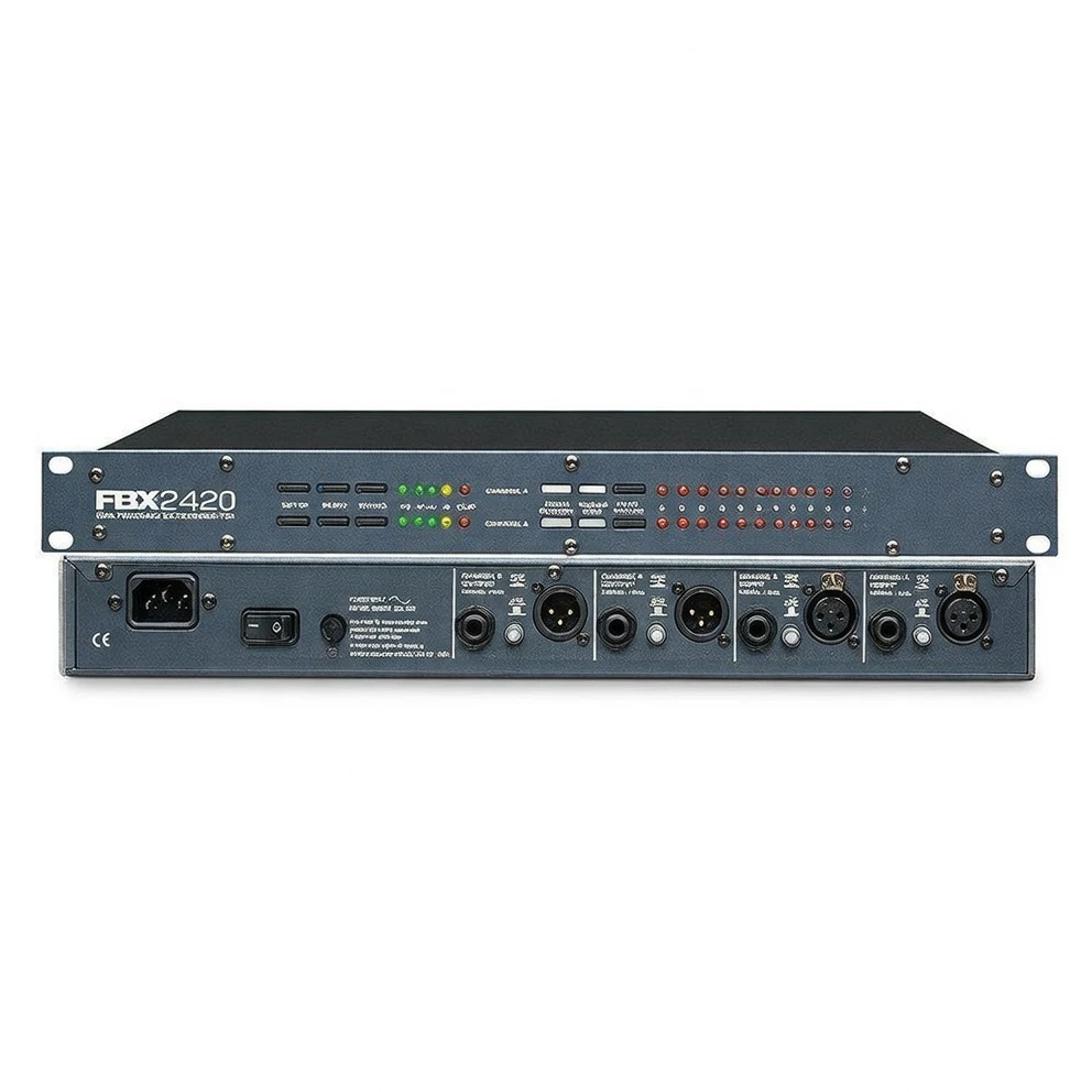 Harmonai FBX2420 Professional Feedback Suppressor — Fully Automatic Digital Acoustic Feedback Elimination