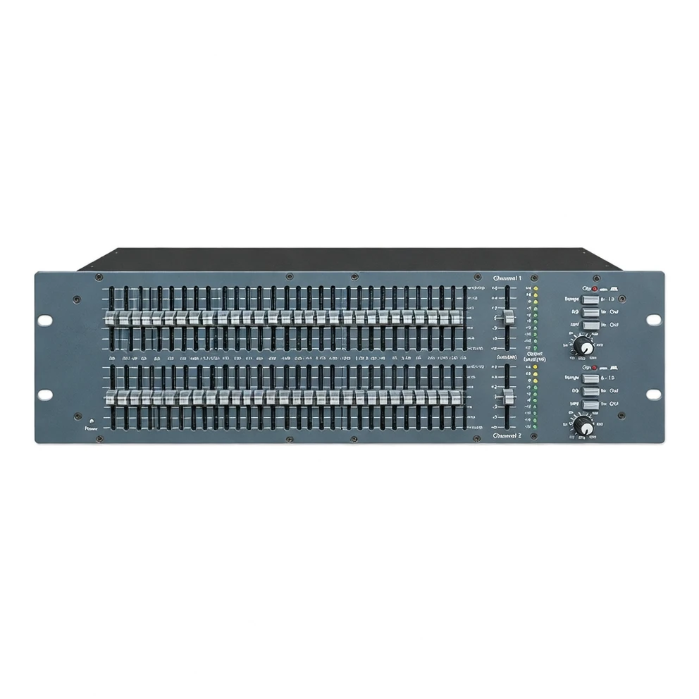 Harmonai GQX-3102 Professional Dual 31-Band Graphic Equalizer image 1
