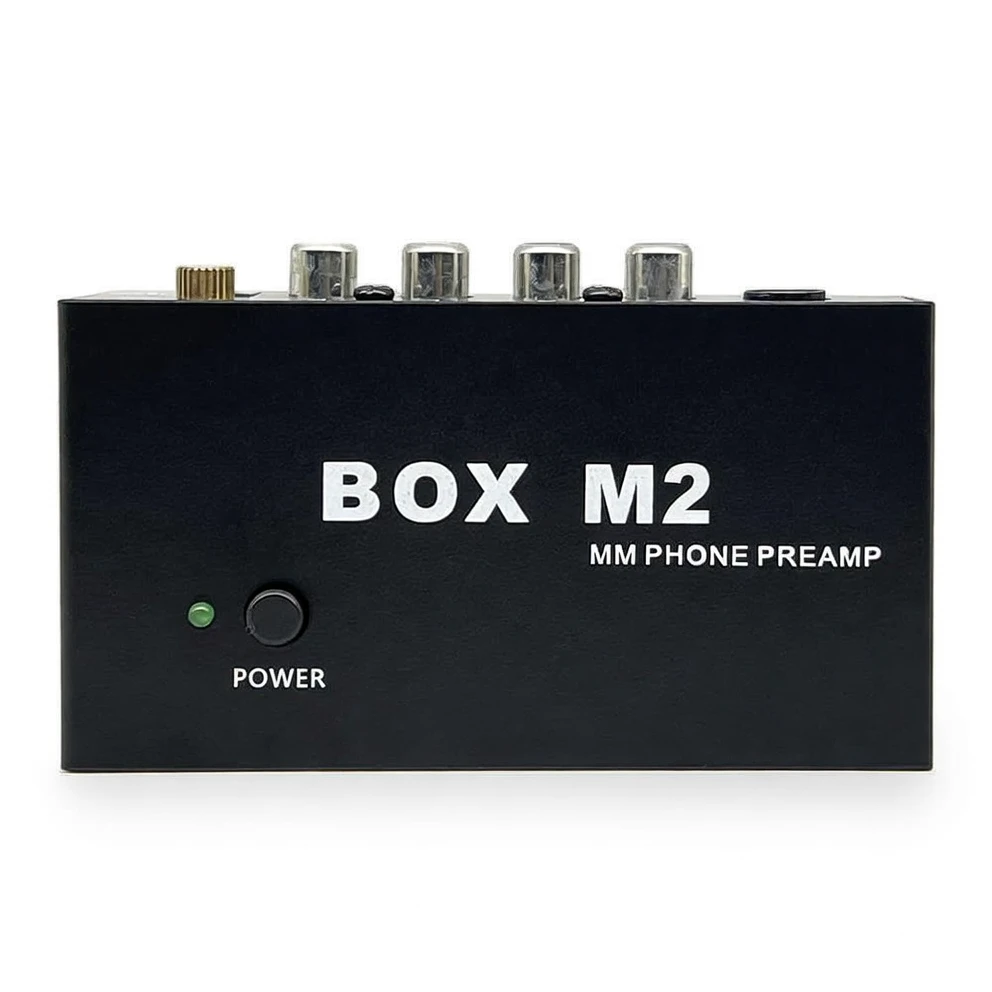 Harmonai BOX M₂ Vinyl Phono Preamplifier — Professional High-Fidelity Signal Amplification for Turntables