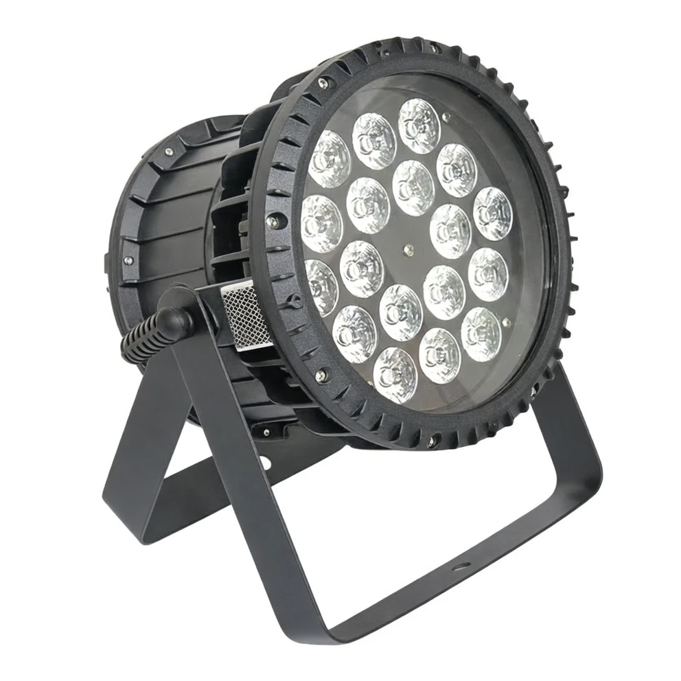 Harmonai QY-F1810 Waterproof 18-LED Quad PAR Light image 1