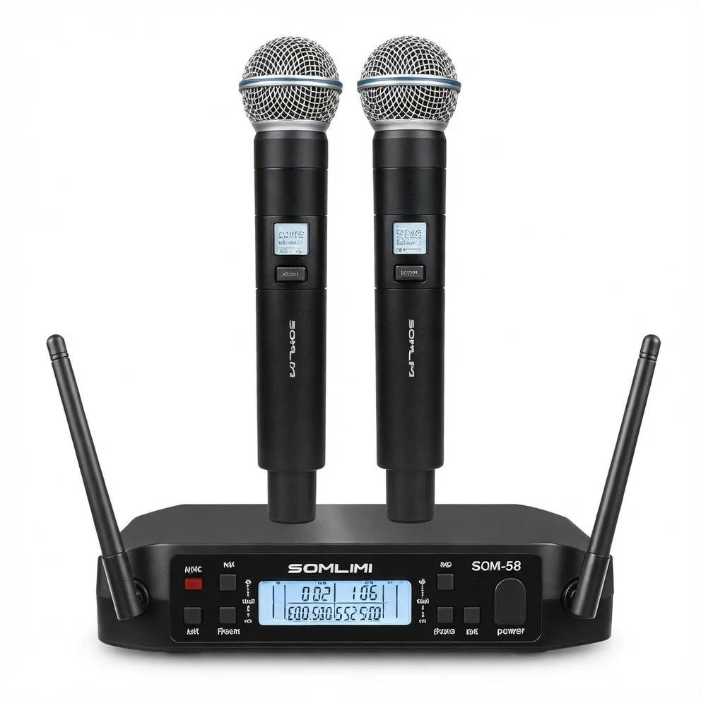 Harmonai SOM-58 UHF Wireless Microphone image 1