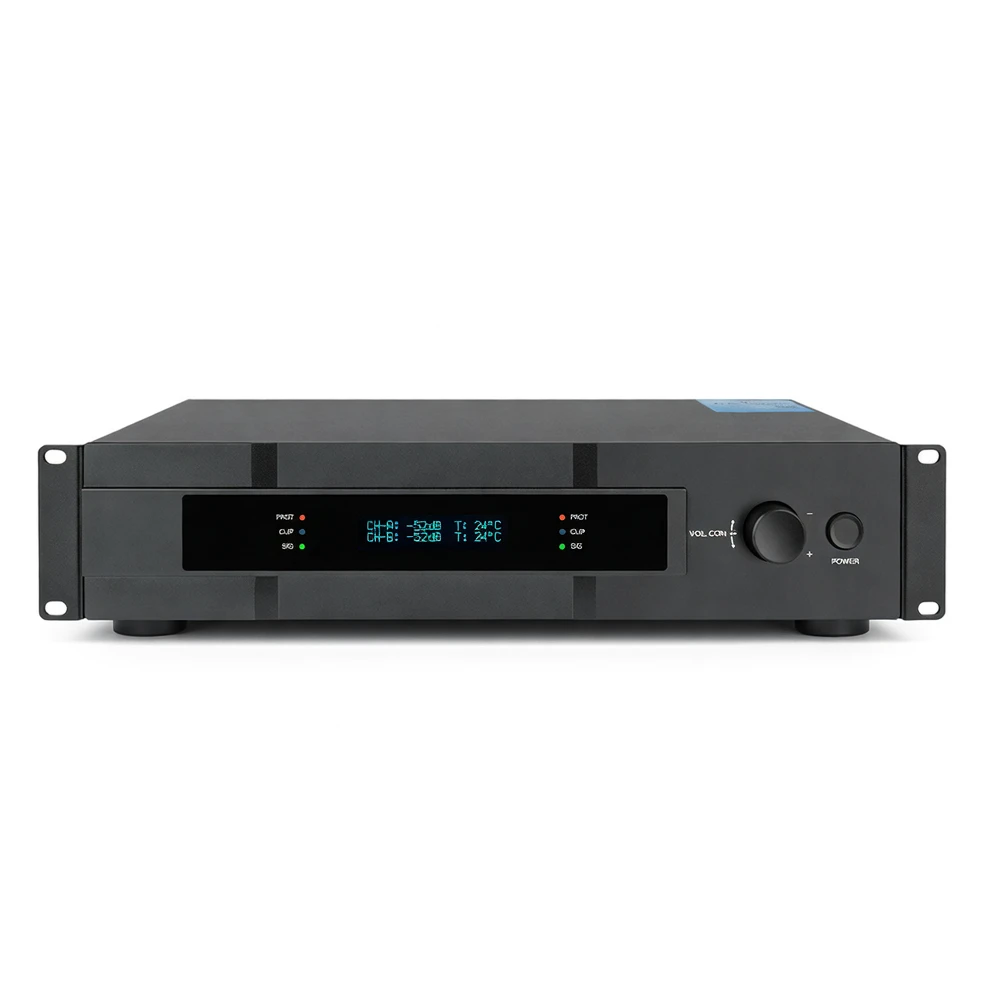 Harmonai KT-C2 Professional 2U Rack-Mount Audio Power Amplifier — Ultra-Low Distortion · High SNR · Pure Sound