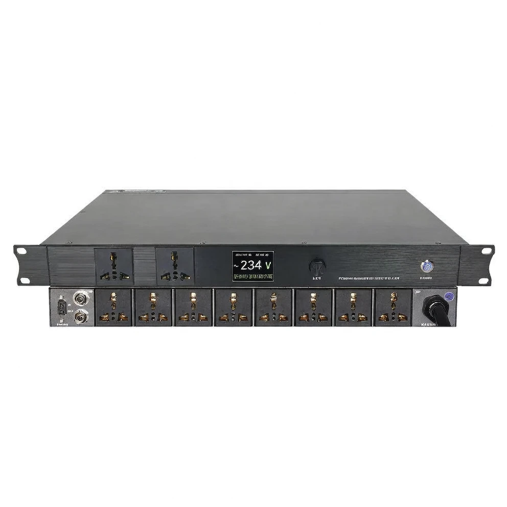Harmonai L-8 Professional 8-Channel Power Sequencer — Intelligent Timing Control & Electrical Safety Protection