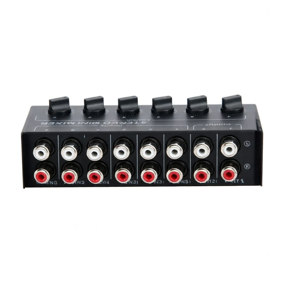 Harmonai CX600 6-Channel Passive Mixer — Professional Audio Signal Mixing Solution