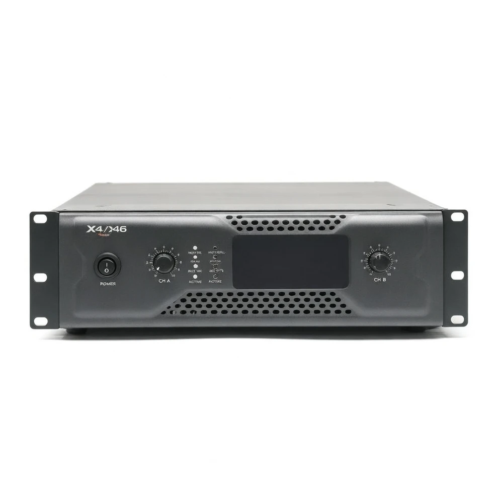 Harmonai X4/X6 2U Class D Power Amplifier — High-Fidelity Professional Audio Power Amplifier