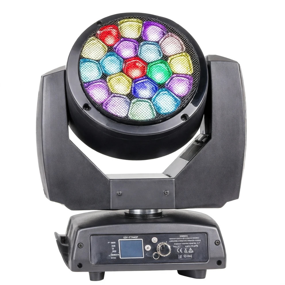 Harmonai QY-YT1940F 19-Piece 40W Honeycomb LED Moving Head Pattern Wash Light image 1
