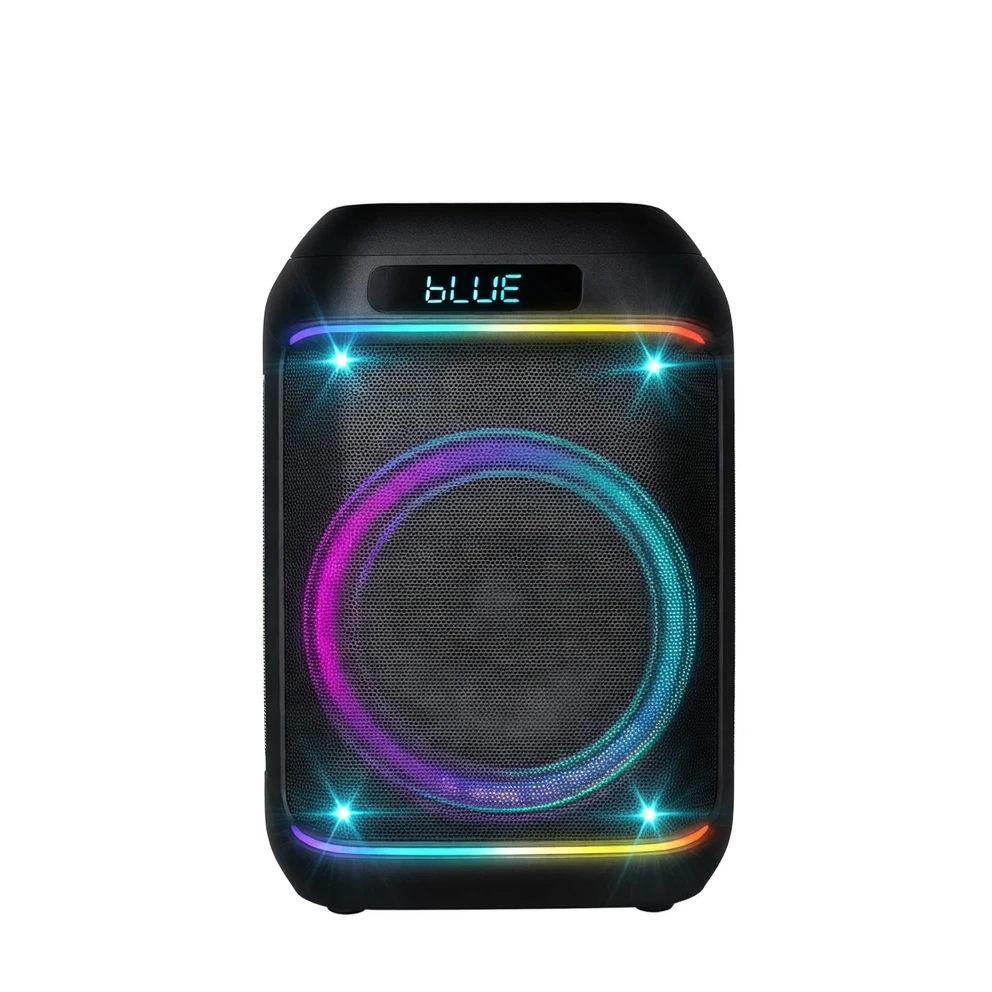 Harmonai HJ-P813 Portable Bluetooth Speaker with RGB Lights — 60W Outdoor Speaker