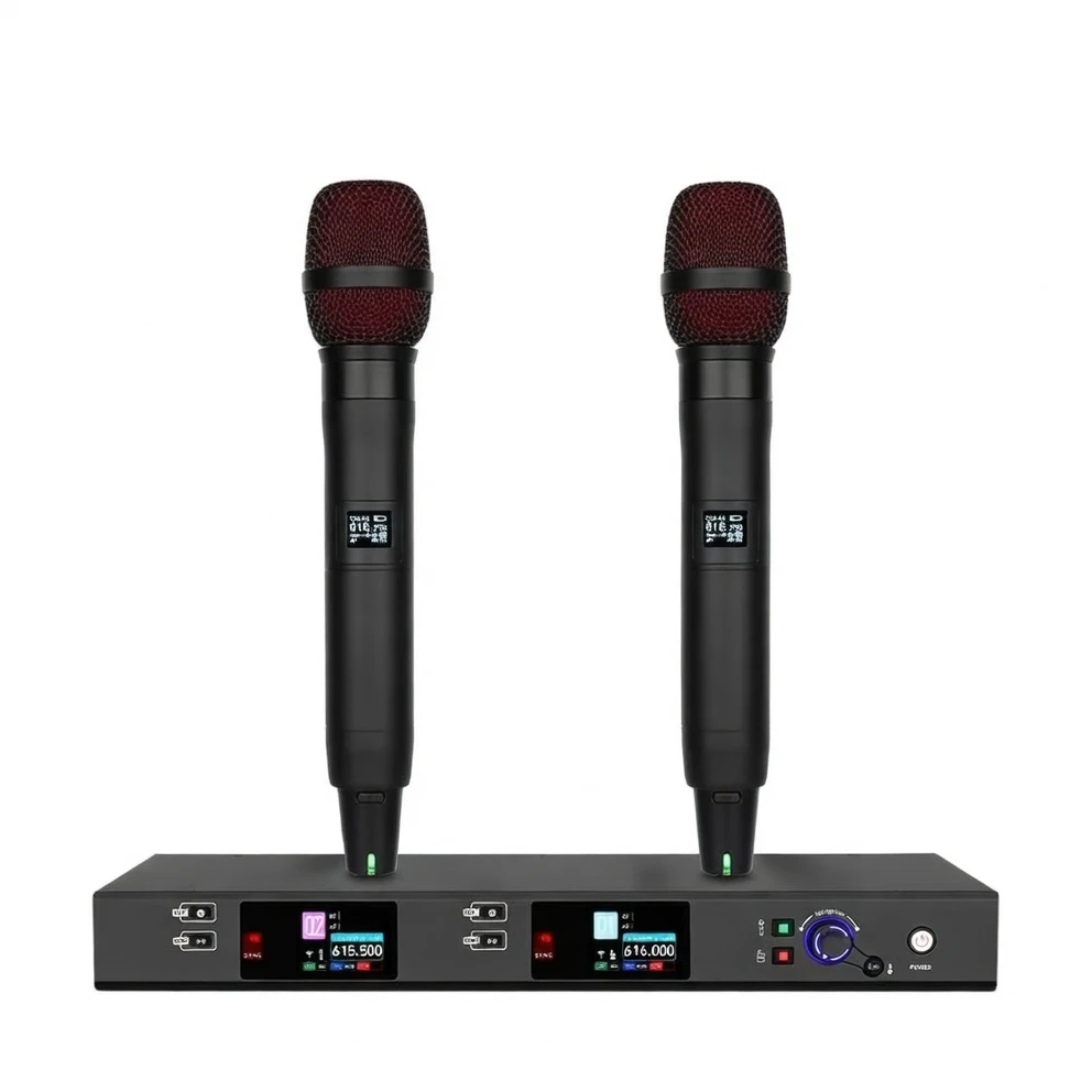 Harmonai GT-X62 Dual-Channel True Diversity Wireless Handheld Microphone image 1