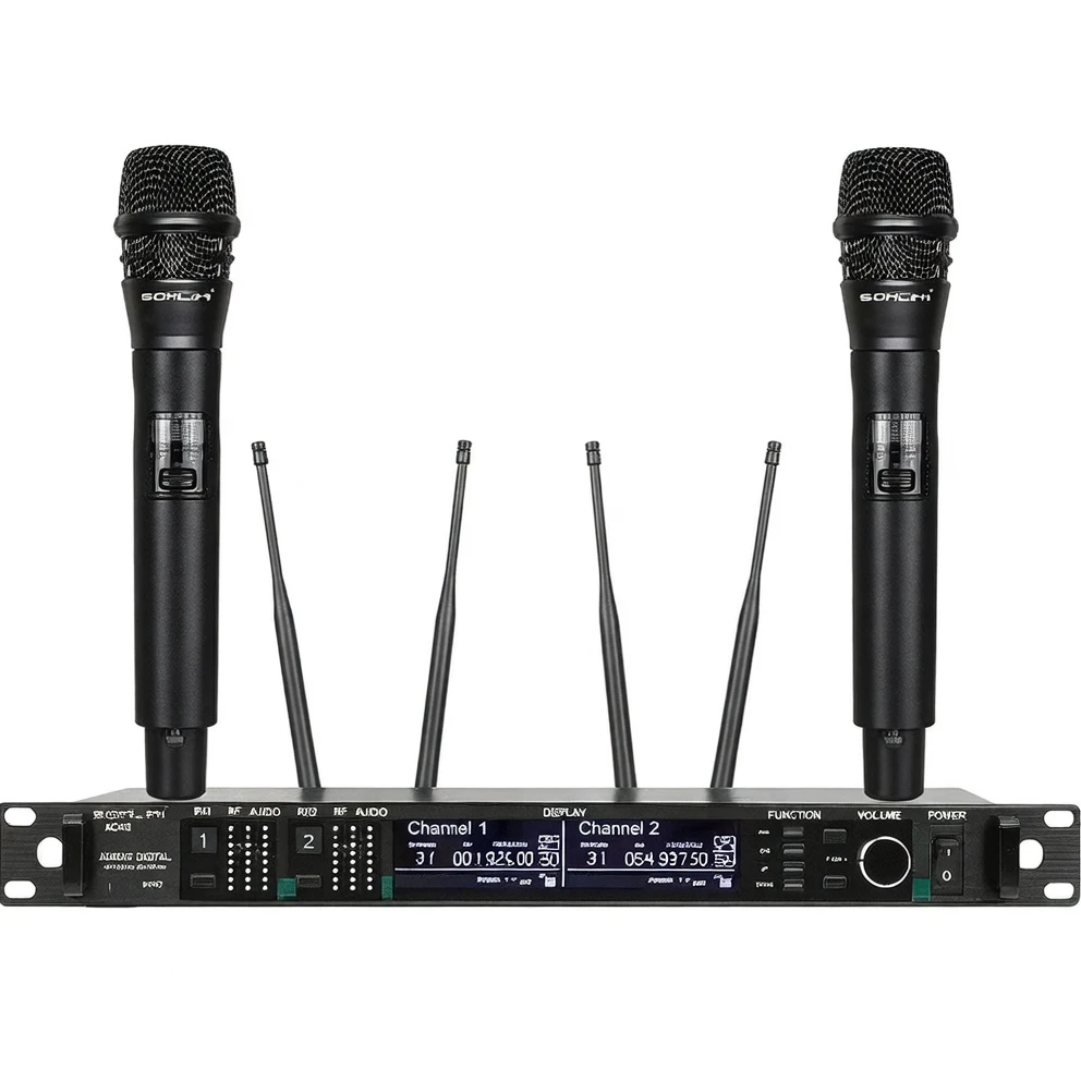 Harmonai SOM-6200 UHF Wireless Microphone image 1