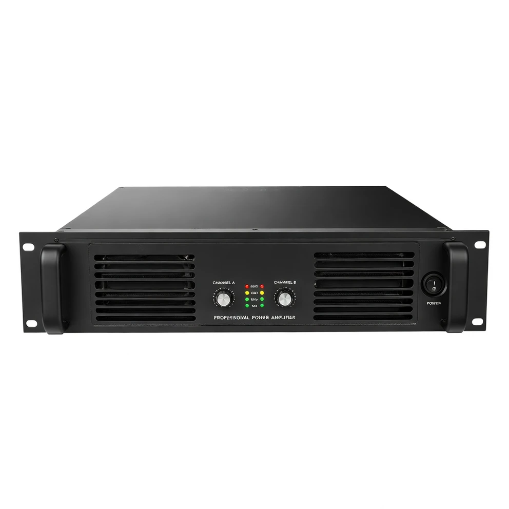 Harmonai X4S/X6S 2U Class D + Transformer Power Amplifier — Professional Audio Power Amplifier