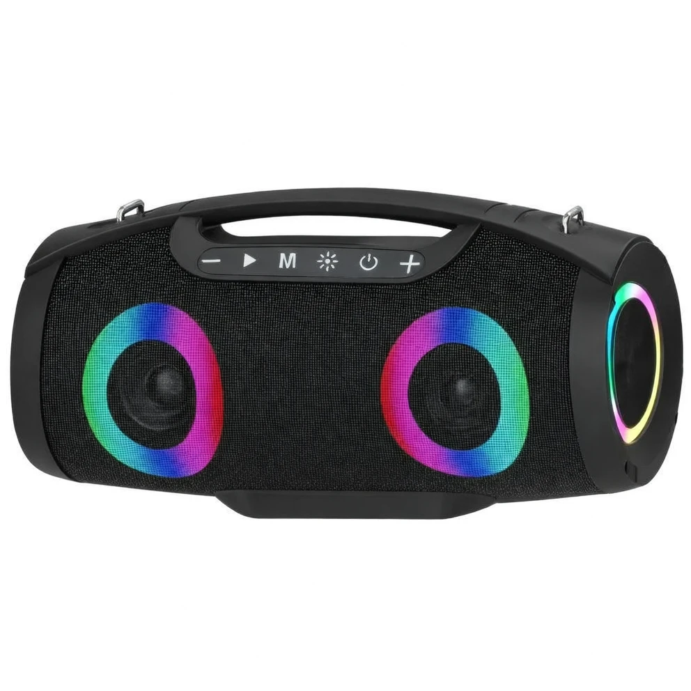 Harmonai HJ-119S Bluetooth Speaker — 20W Dual Amplifier • RGB LED Light Effects • Portable Wireless Speaker